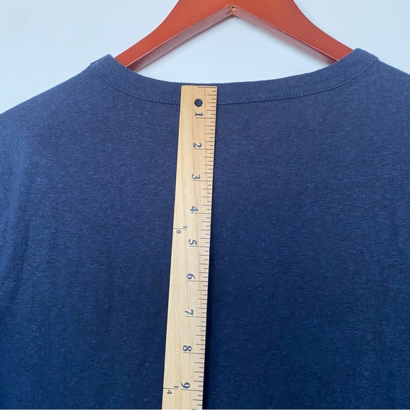 Free Assembly - Basic Dark Blue T Shirt Crew Neck Short Sleeve - Size XL - C32 - Picture 8 of 9